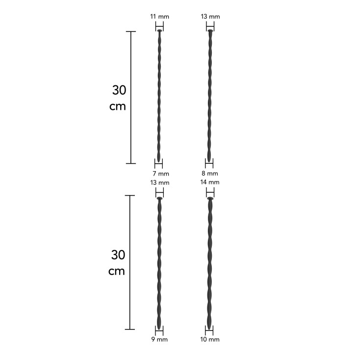 Penis Dilator Set Advanced 4 pcs