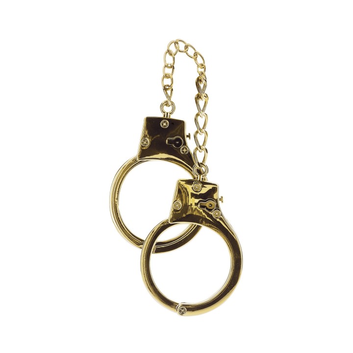 Gold Plated BDSM Handcuffs