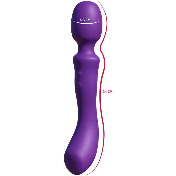 Dual-Sided Massaging Vibrating Wand