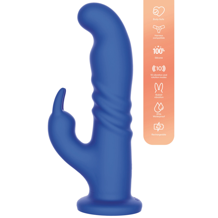 Rotating G-Spot Rabbit Vibrator