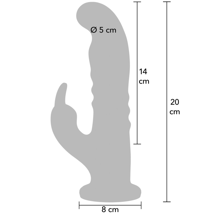Rotating G-Spot Rabbit Vibrator