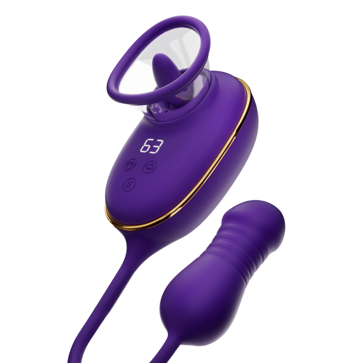 Licking Clitoral Pump & Anal Stimulator