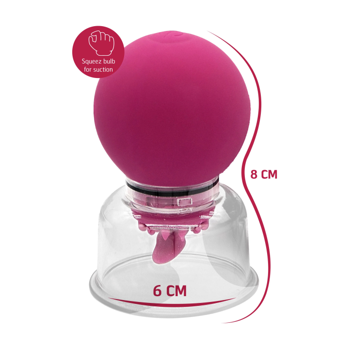 Vibrating & Rotating Nipple & Clitoral Pump