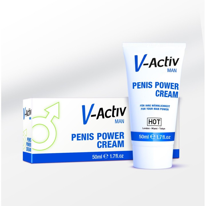 Hot V-Activ Penis Power Cream for men 50ml