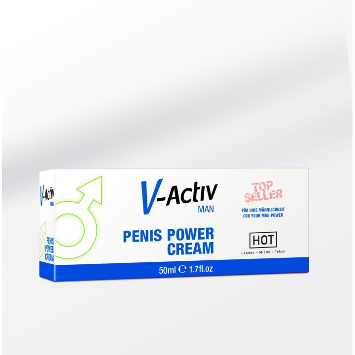Hot V-Activ Penis Power Cream for men 50ml