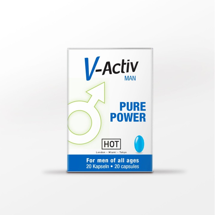Hot V-Activ Caps for men - 20 caps