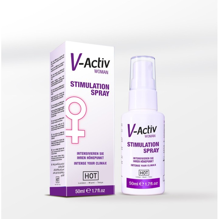 Hot V-Activ Stimulation Spray for woman 50ml