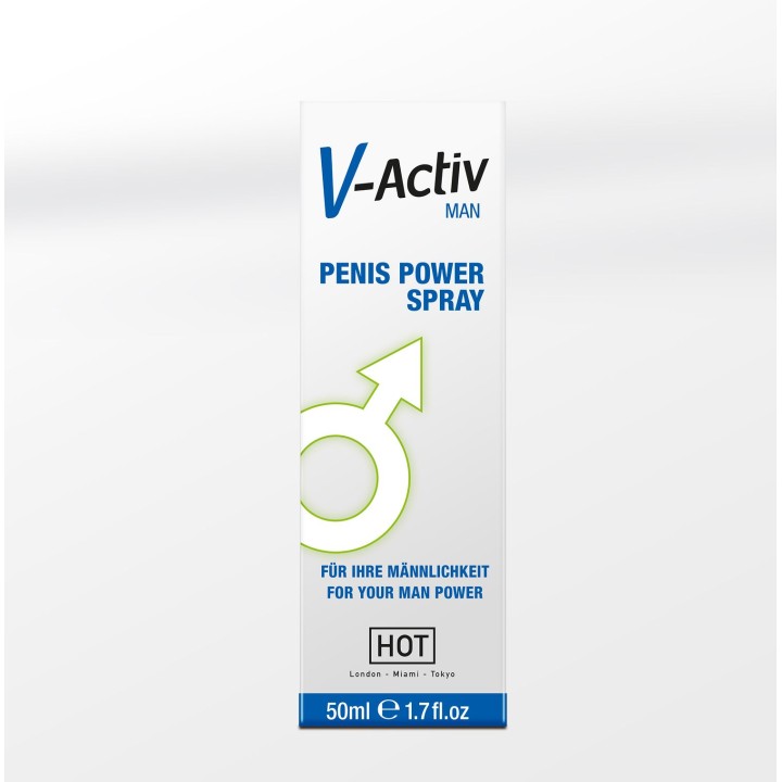 Hot V-Activ Penis Power Spray for men 50ml