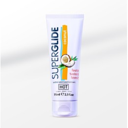Hot Superglide edible lubricant waterbased - Coconut 75ml