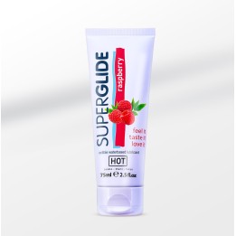 Hot Superglide edible lubricant waterbased - Raspberry 75ml