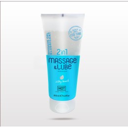 Hot Massage & Glide Gel 2in1 Silky Touch 200ml