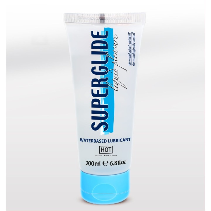 Hot Superglide Liquid Pleasure - waterbased lubricant 200ml