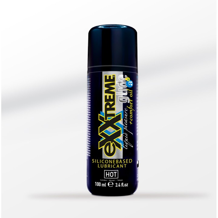 Hot eXXtreme Glide - siliconebased lubricant + comfort oil a+ 100ml