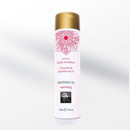 Shiatsu Massage oil warming - Coriander & Sandalwood oil 100ml