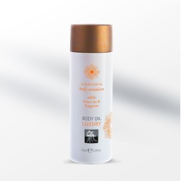 Shiatsu Luxury Body oil edible - Green tea & Tangerine 75ml