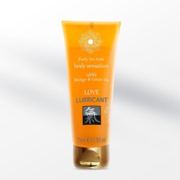 Shiatsu Love Lubricant edible - Mango & Green Tea 75ml