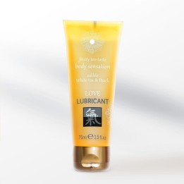 Shiatsu Love Lubricant edible - White Tea & Peach 75ml