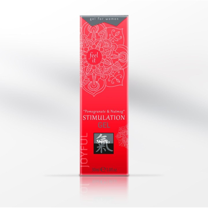 Shiatsu Stimulation Gel - Pomegranate & Nutmeg 30ml
