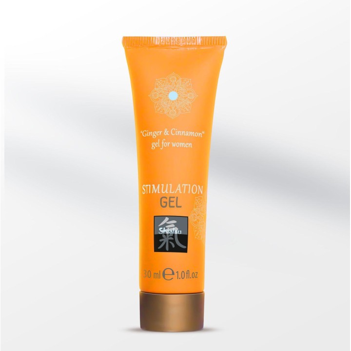 Shiatsu Stimulation Gel - Ginger & Cinnamon 30ml