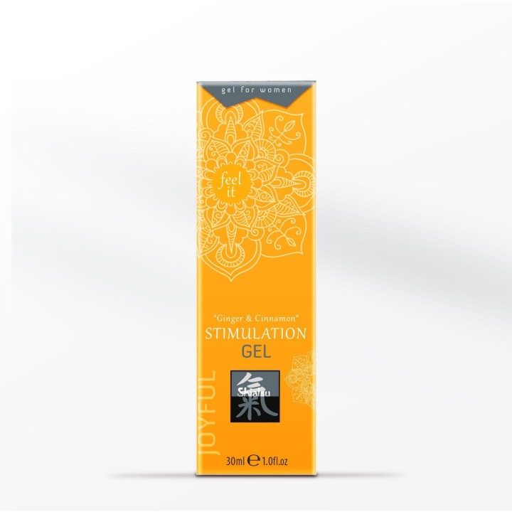 Shiatsu Stimulation Gel - Ginger & Cinnamon 30ml