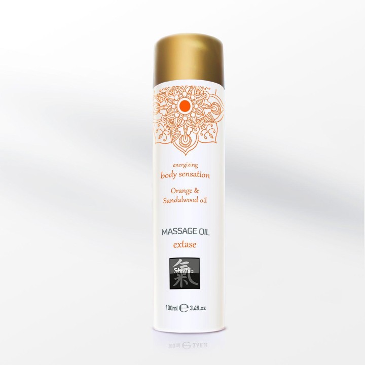 Shiatsu Massage oil extase - Orange & Sandalwood oil 100ml
