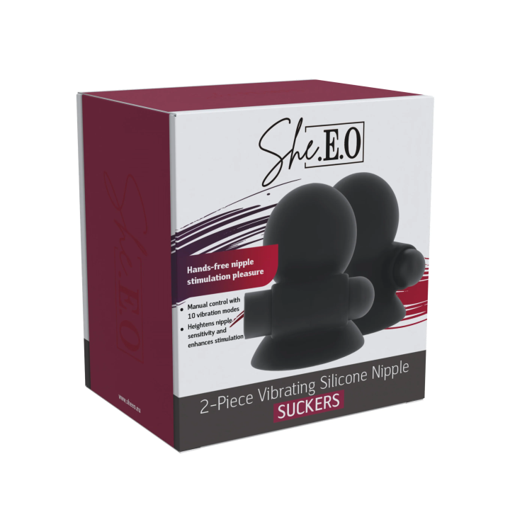 Rechargeable Vibrating Nipple Suckers