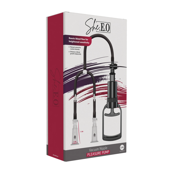 Vacuum Nipple Pleasure Pump S/M
