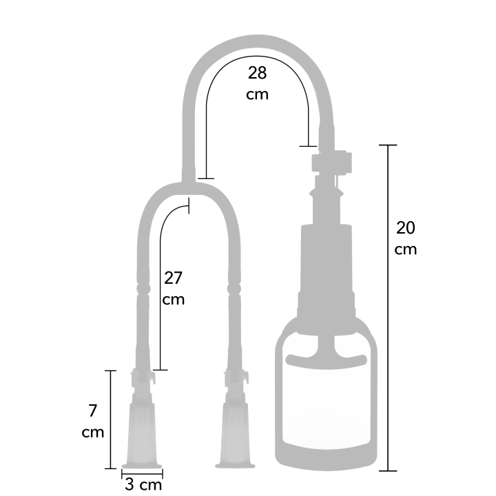 Vacuum Nipple Pleasure Pump S/M