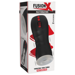 Vibrating Twin Turbo Masturbator