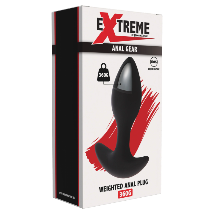 Weighted Anal Plug 360g
