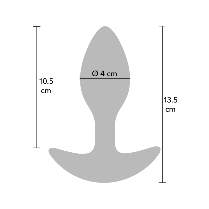 Weighted Anal Plug 360g