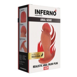 Realistic Buttplug Liquid Silicone 10 cm