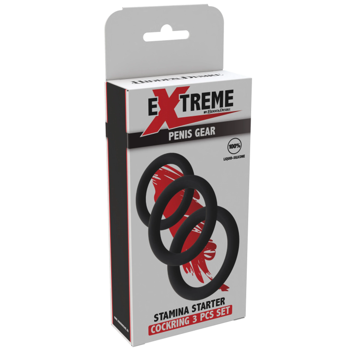 Stamina Starter C-Rings 3 Pcs Set
