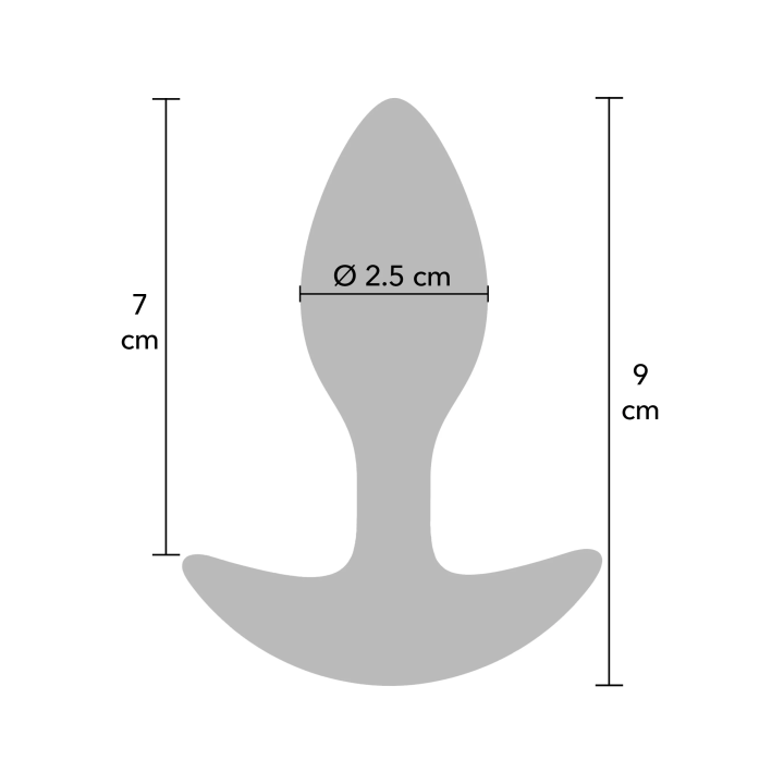 Weighted Anal Plug 90g