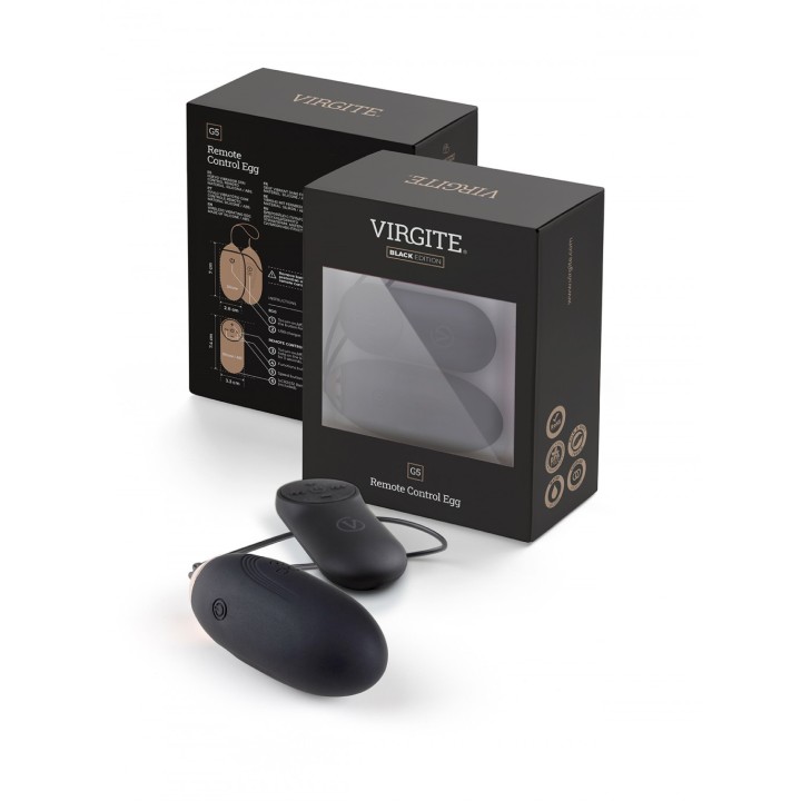 VIBRATORY EGG G5 RECHARGEABLE BLACK EDITION