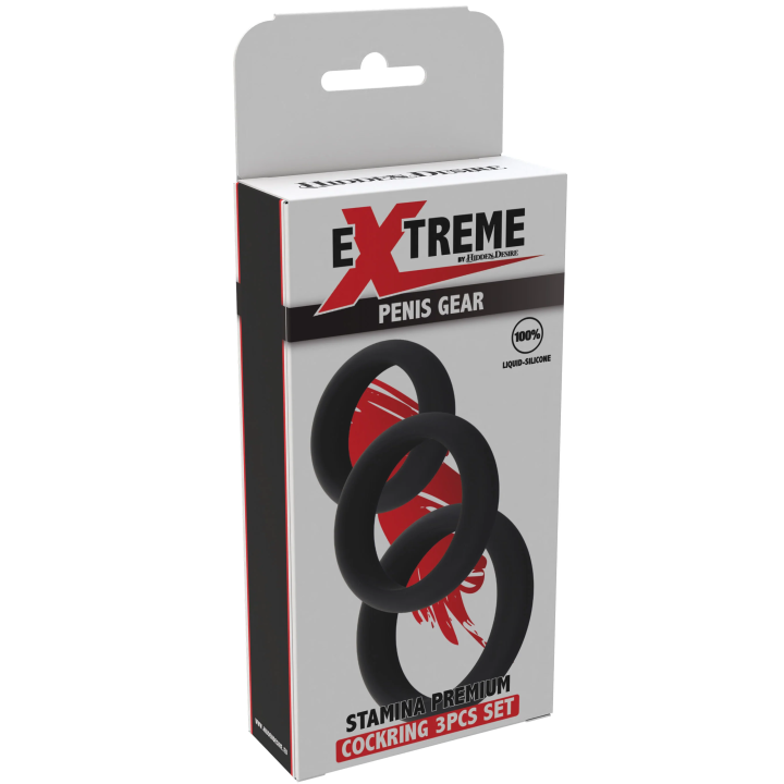 Stamina Premium C-Rings 3 Pcs Set