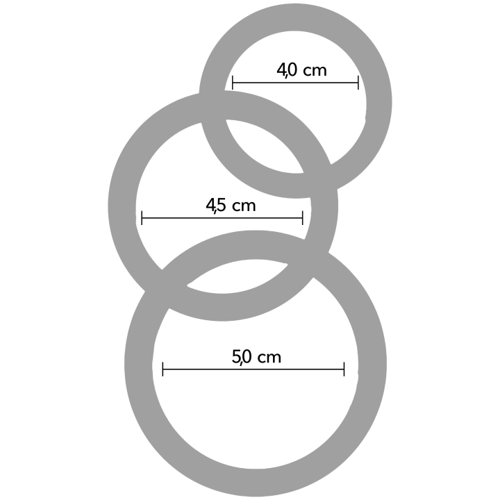 Stamina Premium C-Rings 3 Pcs Set