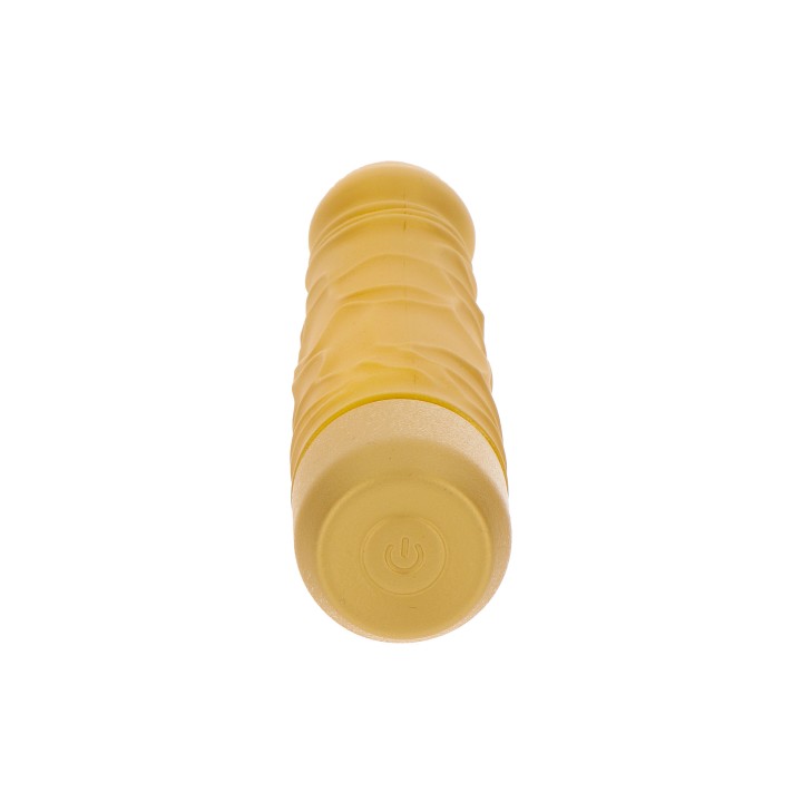 ToyJoy Get Real Gold Dicker Original Vibrator 20 cm