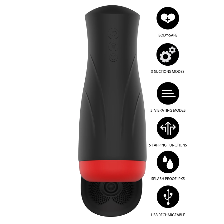 Deep Squeeze Nutbuster Triple Masturbator
