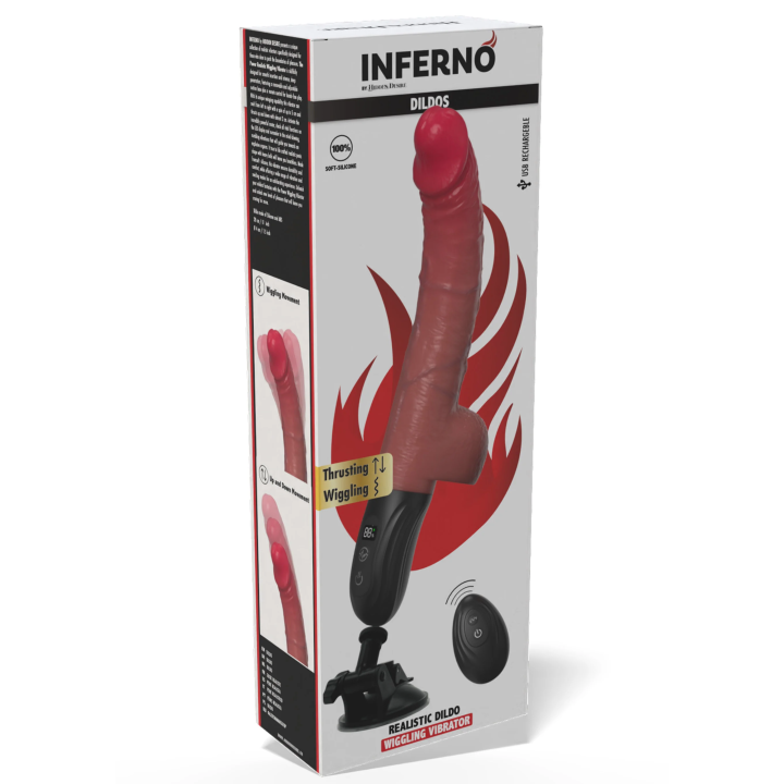 Realistic Thrusting and Wiggling Vibrator
