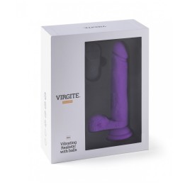 REALISTIC VIBRATOR "R16" PURPLE 16 CM
W/