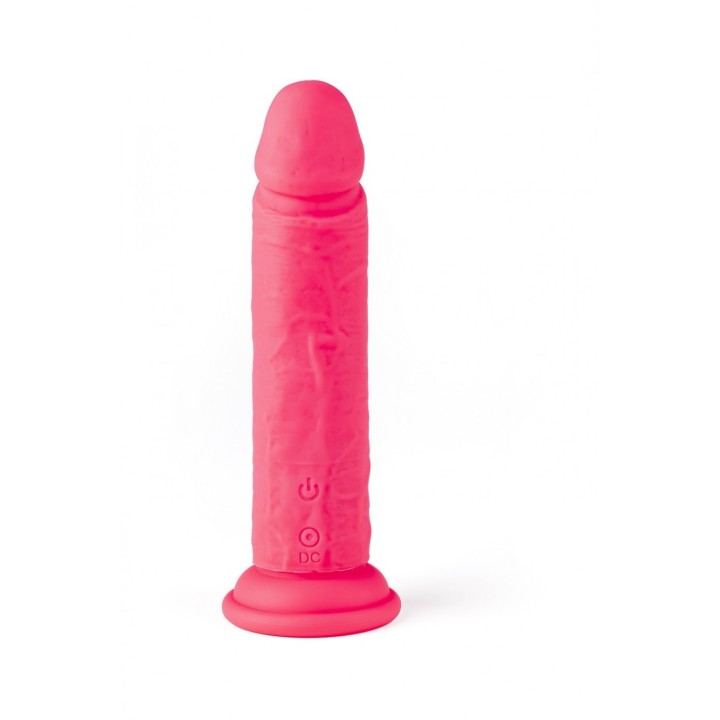 REALISTIC VIBRATOR "R15" PINK 16.5CM W/