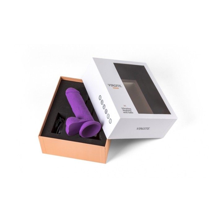 REALISTIC VIBRATOR "R12" PURPLE 14.4CM
W