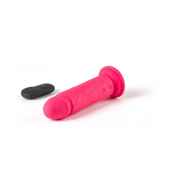 REALISTIC VIBRATOR "R11" PINK 14.4CM W/