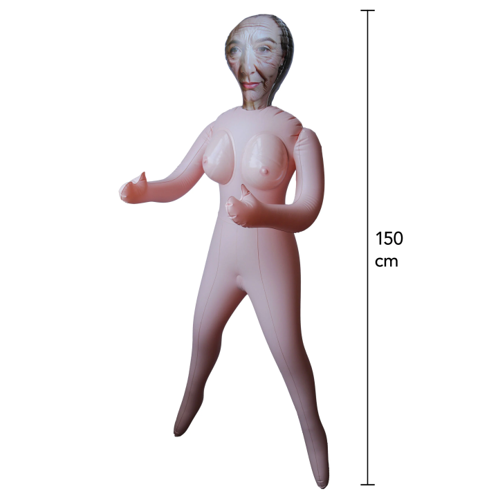 Horny Granny Inflatable Doll