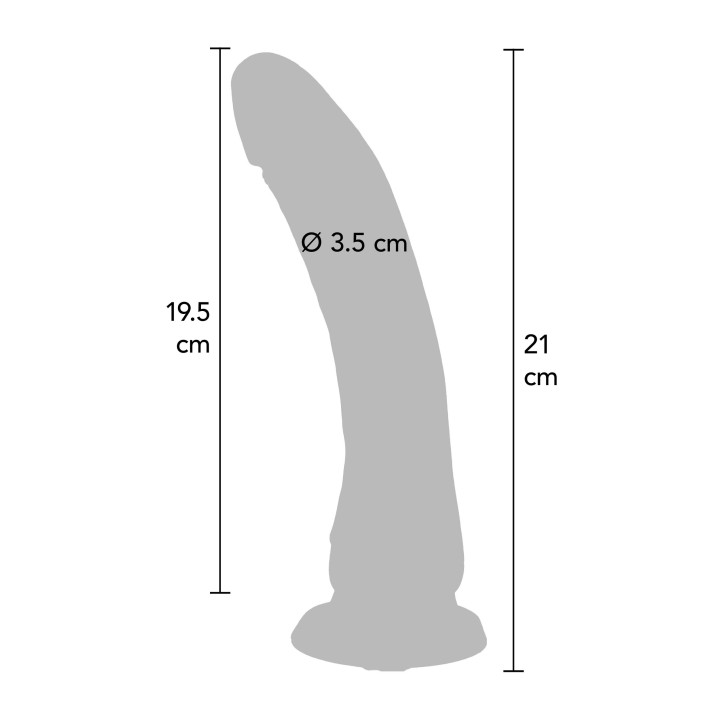 ToyJoy Get Real Silicone 21 cm Dong