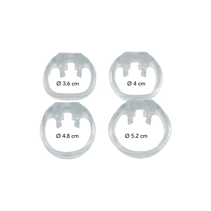 Clear Control Cock Cage Short