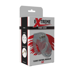 Clear Control Cock Cage Regular