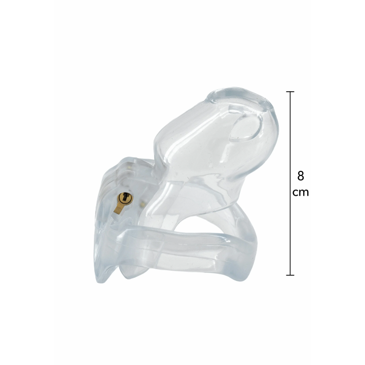 Clear Control Cock Cage Regular