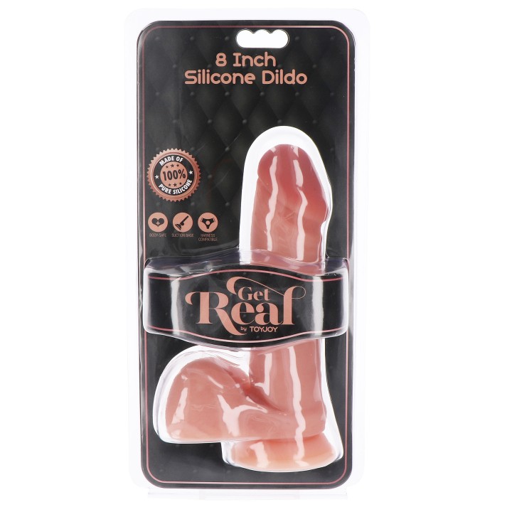 ToyJoy Get Real Silicone 20 cm Dildo